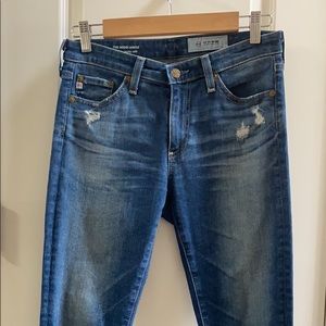 AG mid-rise legging ankle